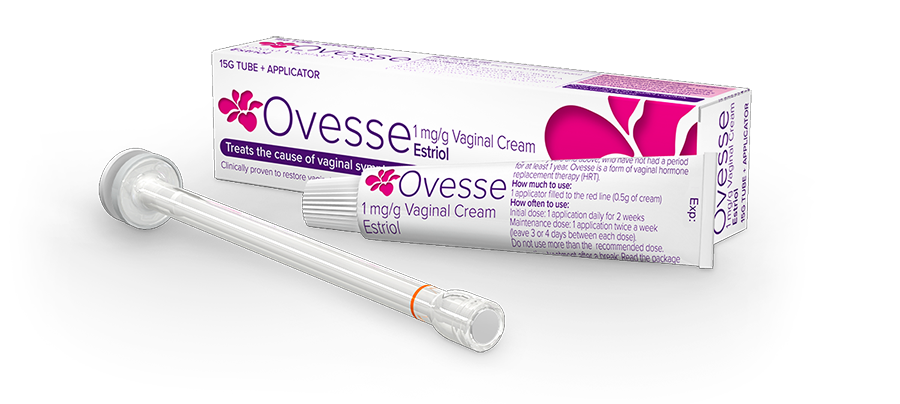 Ovesse 1mg/g Vaginal Cream Estriol Pack