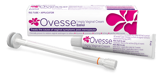 Ovesse 1mg/g Vaginal Cream Estriol Pack